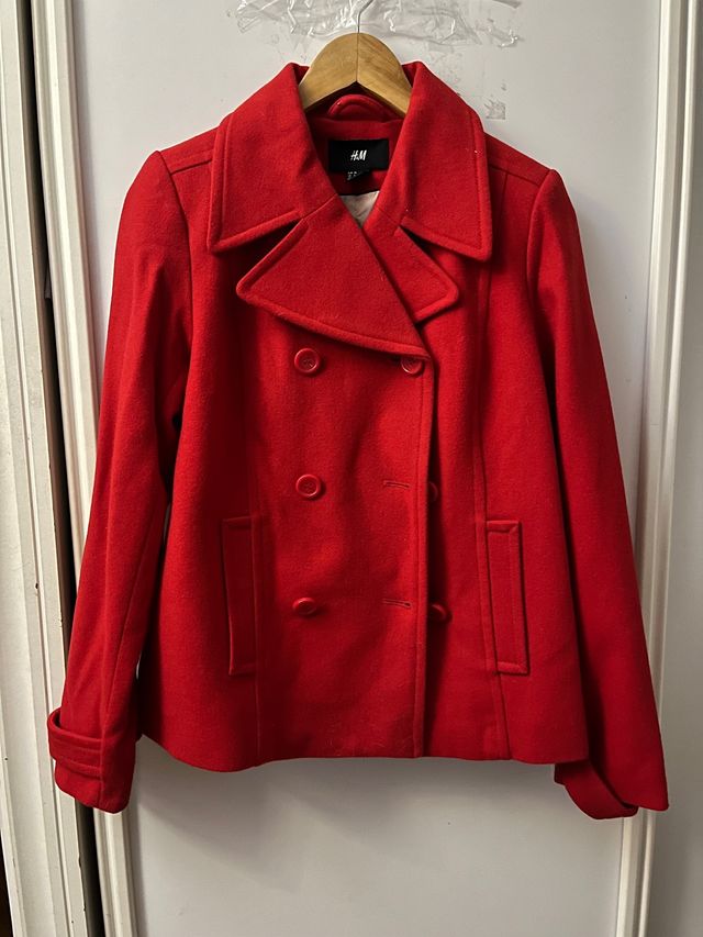 chaqueton rojo