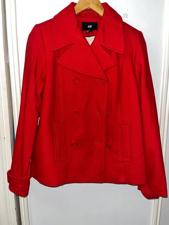 chaqueton rojo