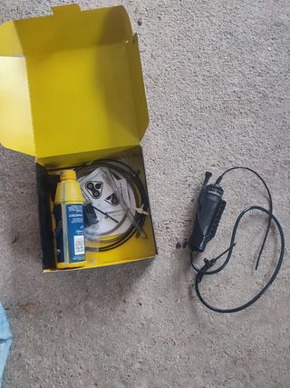 Defensas superiores KTM y escottoiler.