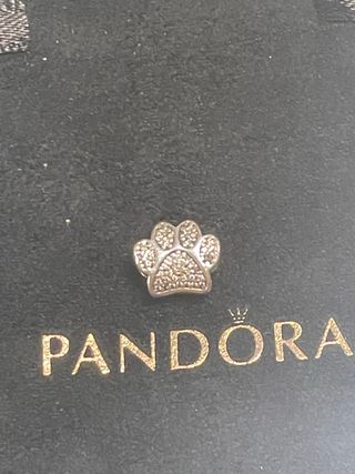 Charm pandora huella perro