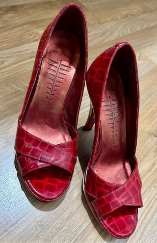 zapatos pin up tipo betty boop 