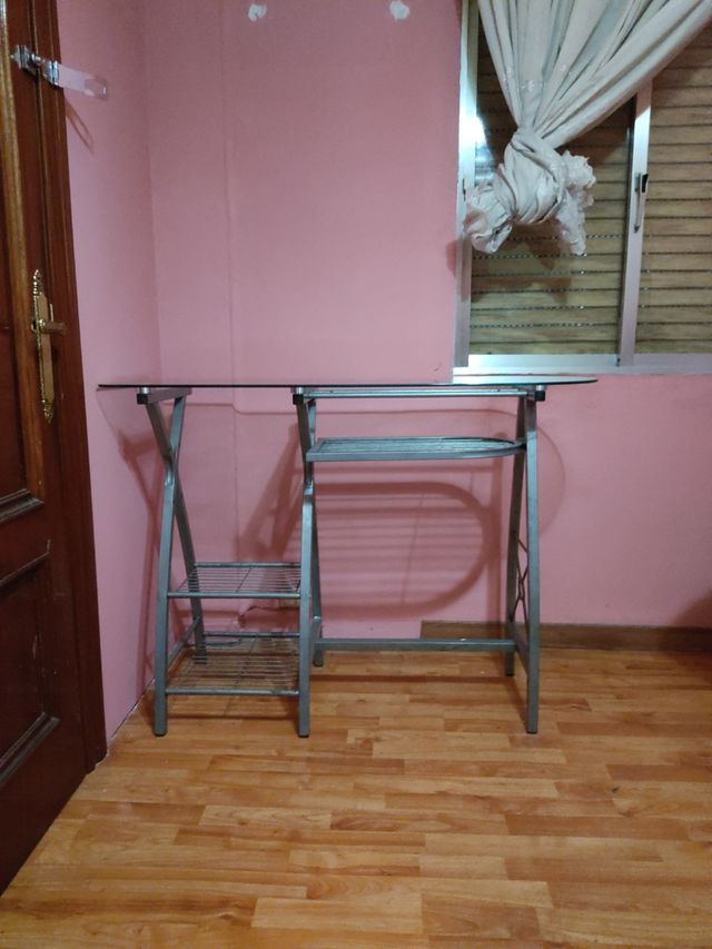 Mueble auxiliar cristal