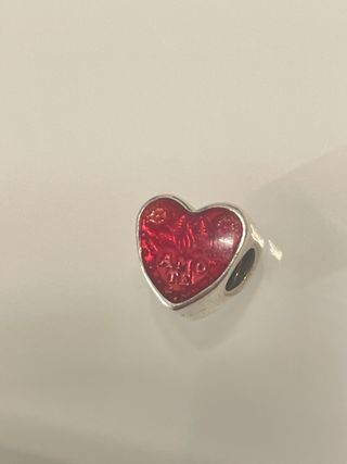 Charm pandora corazon te amo