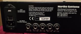 Amplificador para bajo Hartke HA3000