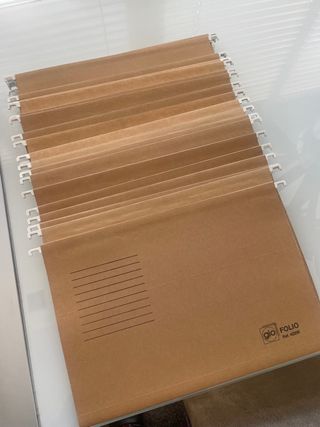 carpetas hamacas para archivador