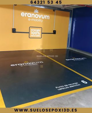 Suelos  resina epoxi APARCAMIENTOS GARAJES PARKING