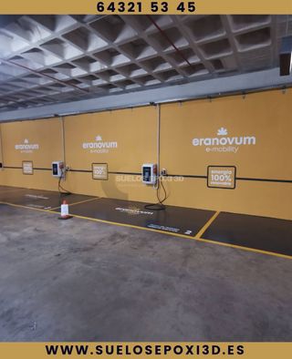 Suelos  resina epoxi APARCAMIENTOS GARAJES PARKING