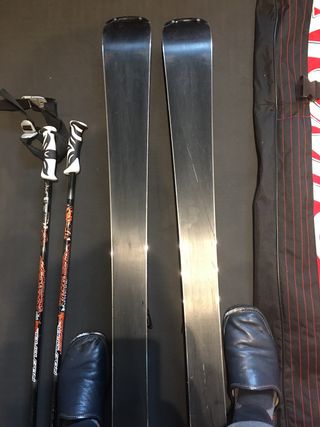 ESQUIS MARCA NORDICA (MUJER)+ BASTONES + BOLSA