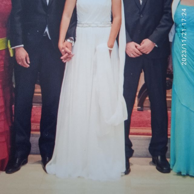 Vestido d novia precioso. estilo griego