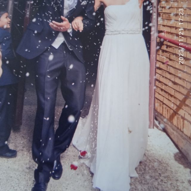 Vestido d novia precioso. estilo griego