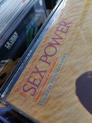 VANGELIS PAPATHANASSIOU Sex Power 1970 LP Philips