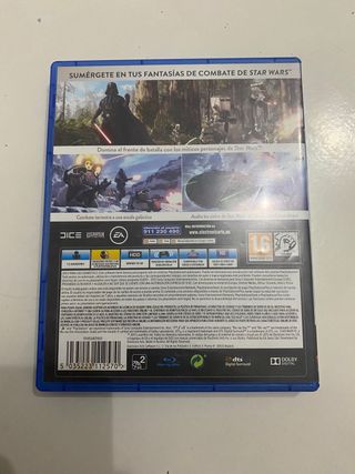 Juego BATTLEFRONT Star Wars PS4