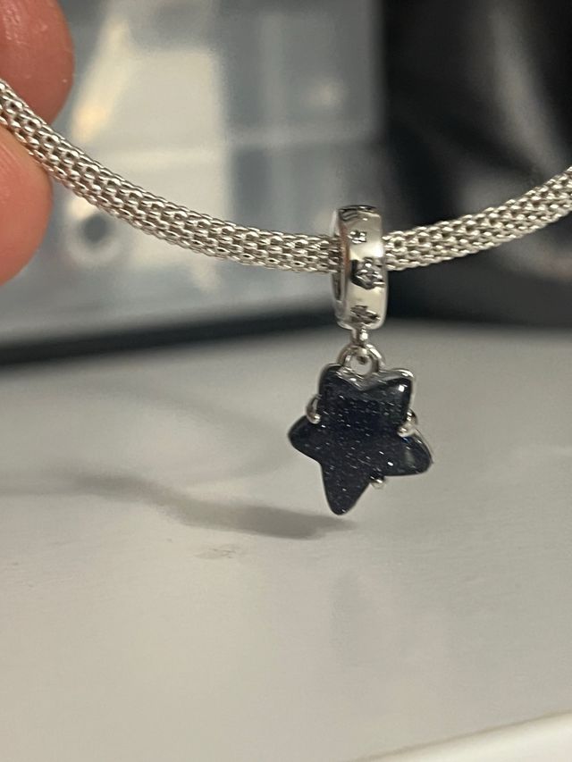 Charm estrella en plata S925