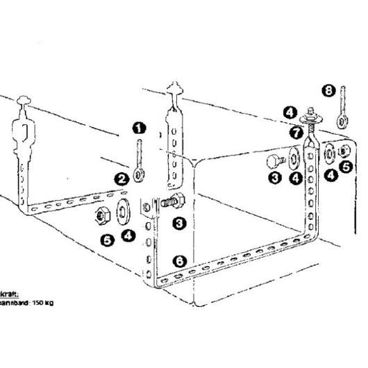 Kit de fijación universal