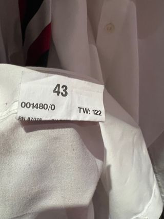 americana, camisa y corbata