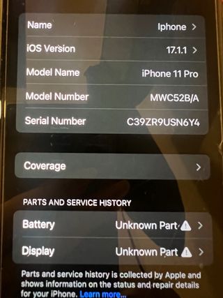 iPhone 11 Pro 64gb