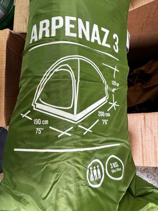tienda de campaña 3 personas