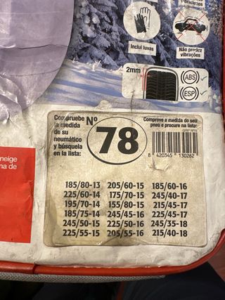 fundas ruedas N78 invierno 