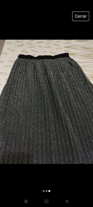 Falda midi fiesta 