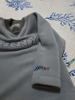 Maglioncino pile grigio DKNY