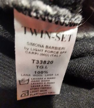 Abito donna Twin-Set corto in lana