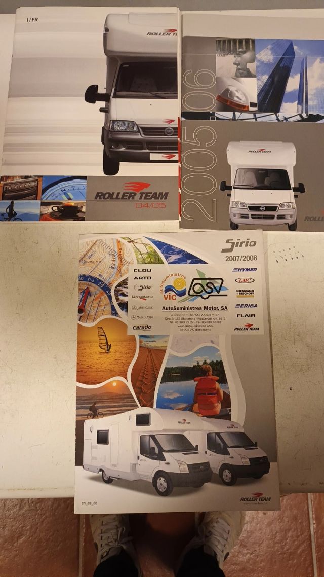 Catalogos autocaravanas  Roller Team