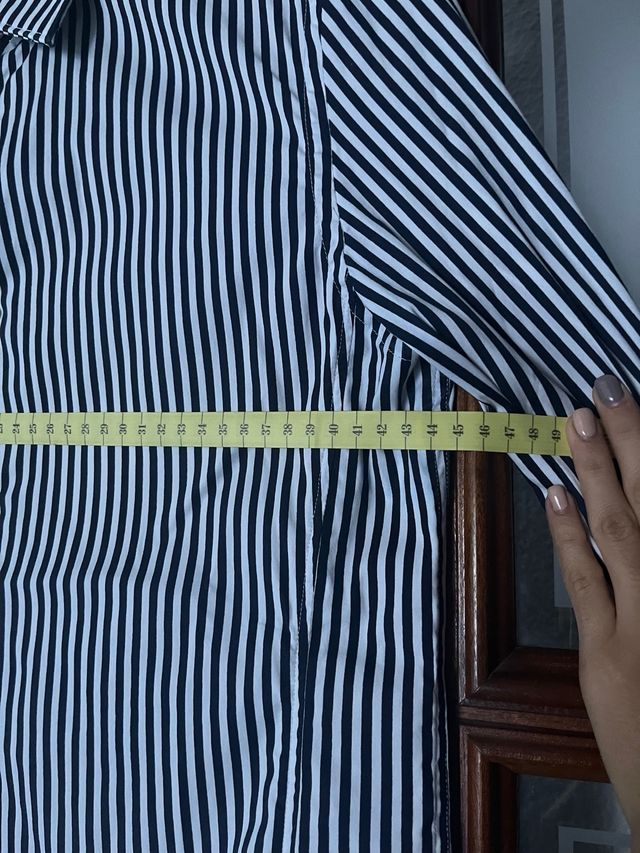 camisa de rayas de zara
