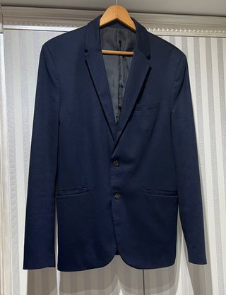 Americana azul marino Zara