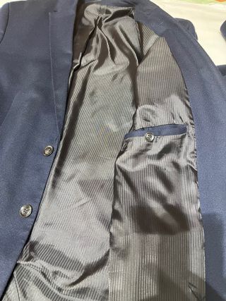 Americana azul marino Zara