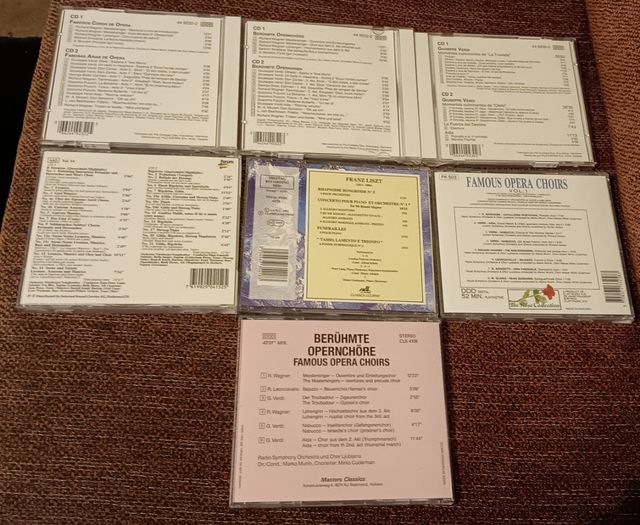 7 cds de MUSICA CLASICA