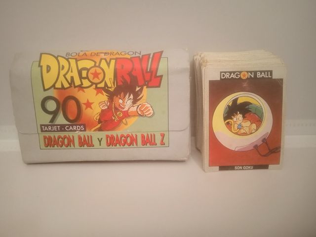 Tarjetas/Cromos Dragon Ball (años 80)