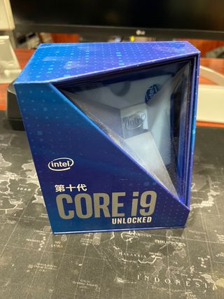 Caja intel i9 10900k JAPONESA Colección