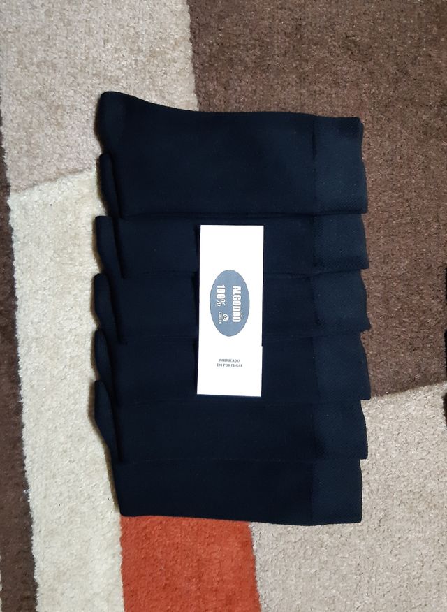 12 pares de meias tamanho 39/42