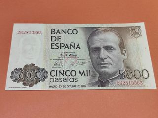 Billete 5.000 Pesetas 1979 (Juan Carlos I)