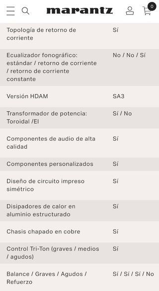 HI-END ♠️ KI PEARL MARANTZ JAPONÉS * AMPLIFICADOR