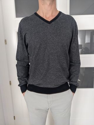 Jersey gris Roberto Verino