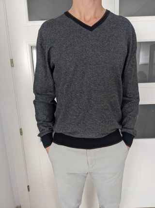 Jersey gris Roberto Verino
