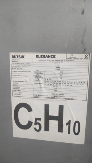 frigorifico de gas Butsir