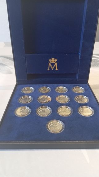 Colección Monedas plata 100 pesetas 