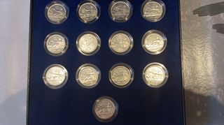 Colección Monedas plata 100 pesetas 