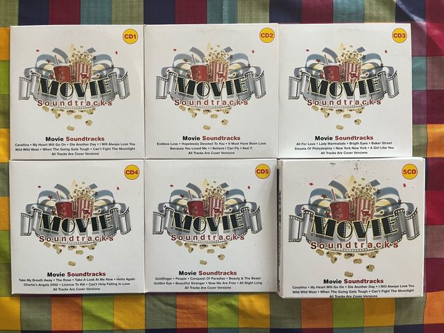 Movie Soundtracks Compilation - Cofanetto 5 CD