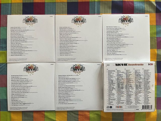 Movie Soundtracks Compilation - Cofanetto 5 CD
