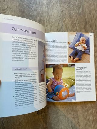 Libro "9 meses con bombo" y "qué piensa tu bebé"