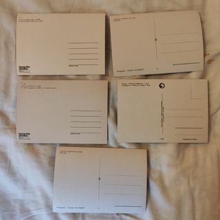 5 cartoline di Cortina d'Ampezzo anni 60-80