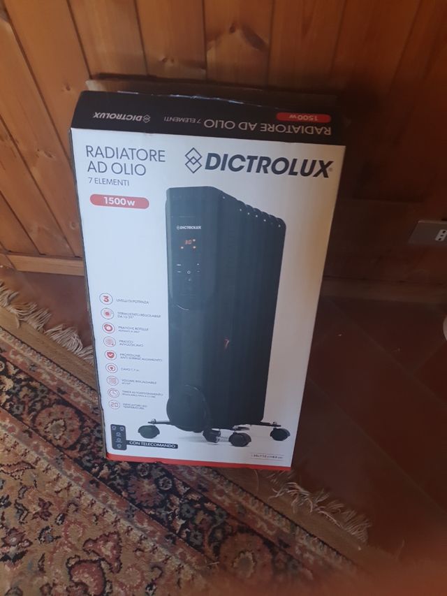 Stufa/Radiatore ad olio 1500W