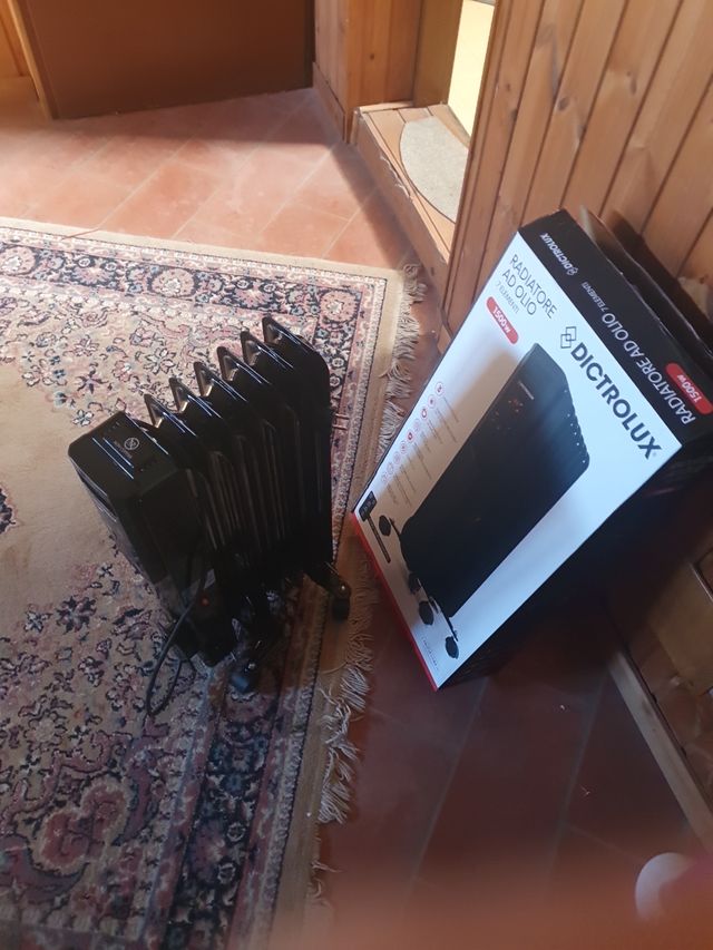 Stufa/Radiatore ad olio 1500W