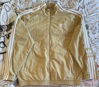Chaqueta adidas tack jacket beige