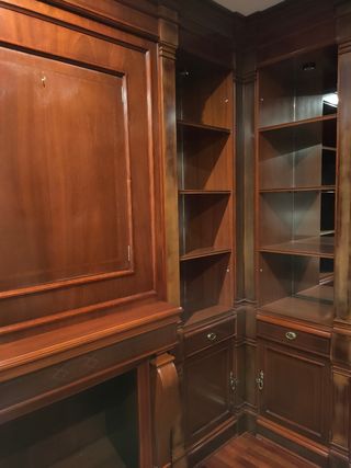 Mueble de salón, con dos módulos