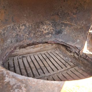 Estufa de leña industrial