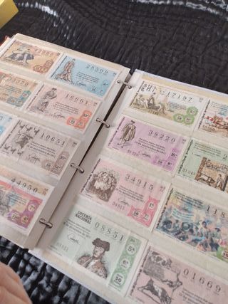 Colección completa lotería nacional del toreo 1971